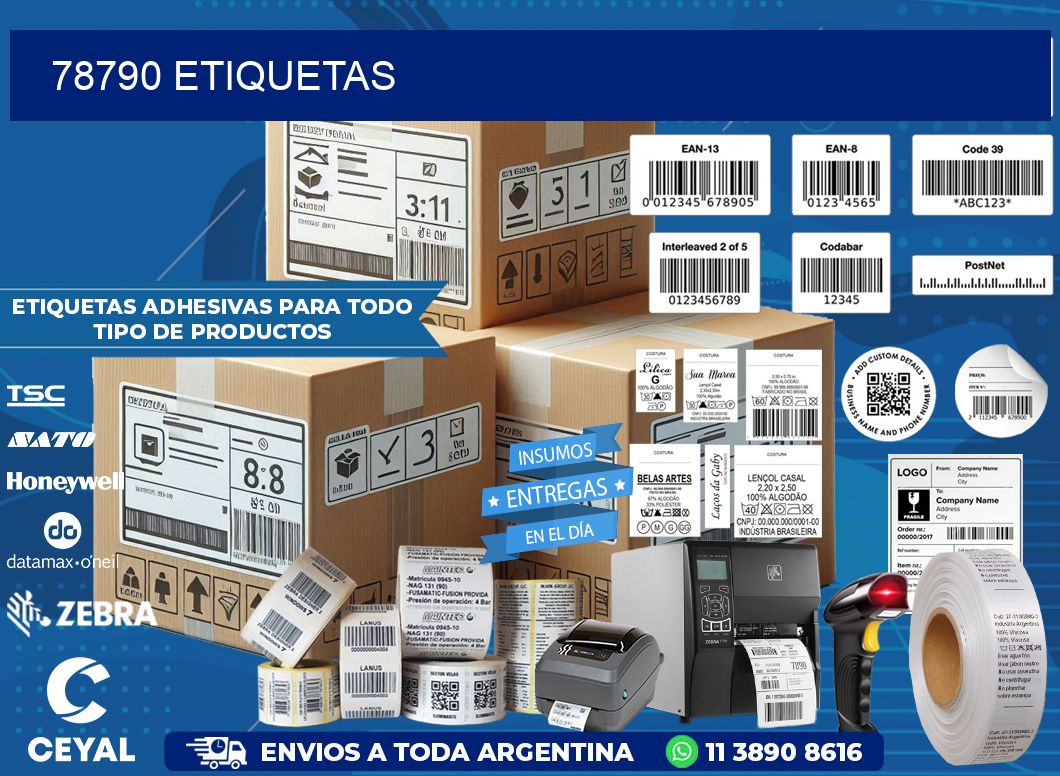 78790 ETIQUETAS