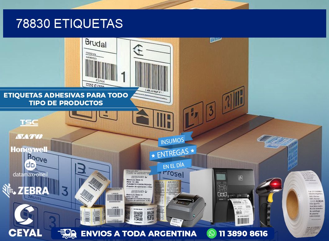 78830 ETIQUETAS