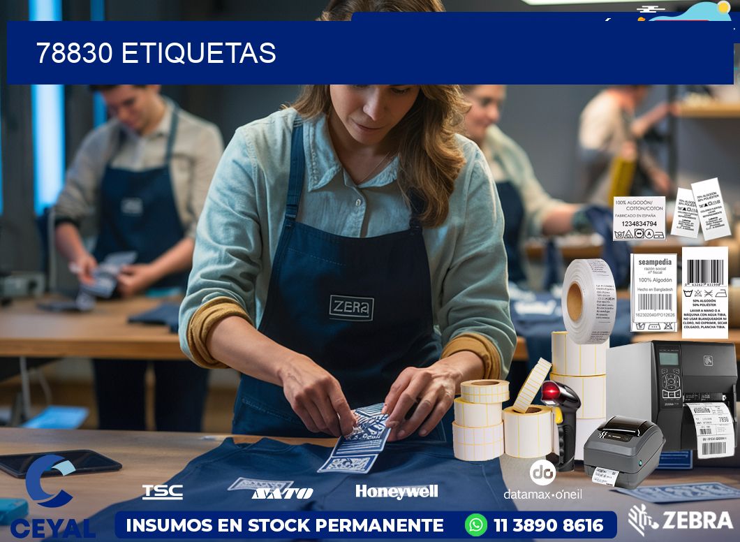 78830 ETIQUETAS