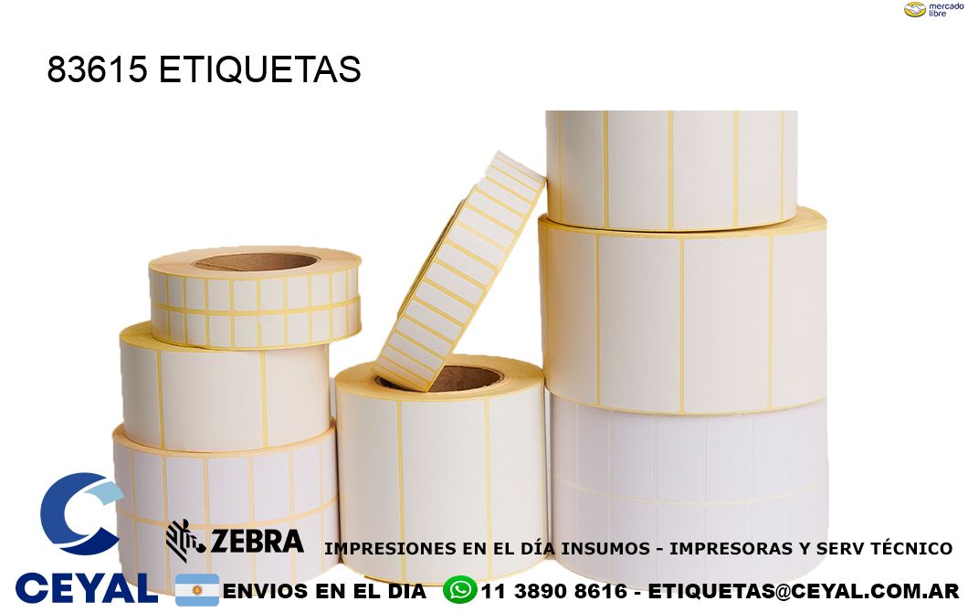 83615 ETIQUETAS