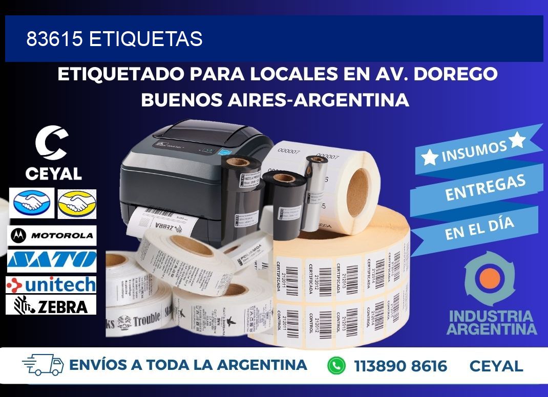 83615 ETIQUETAS