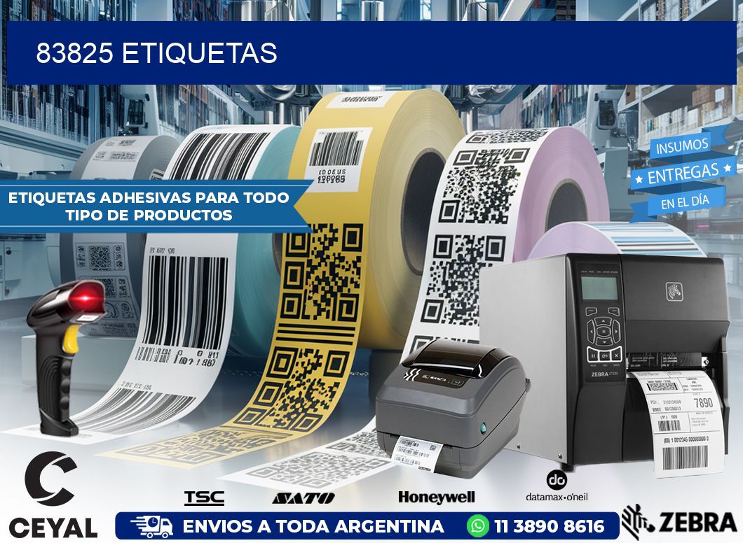 83825 ETIQUETAS