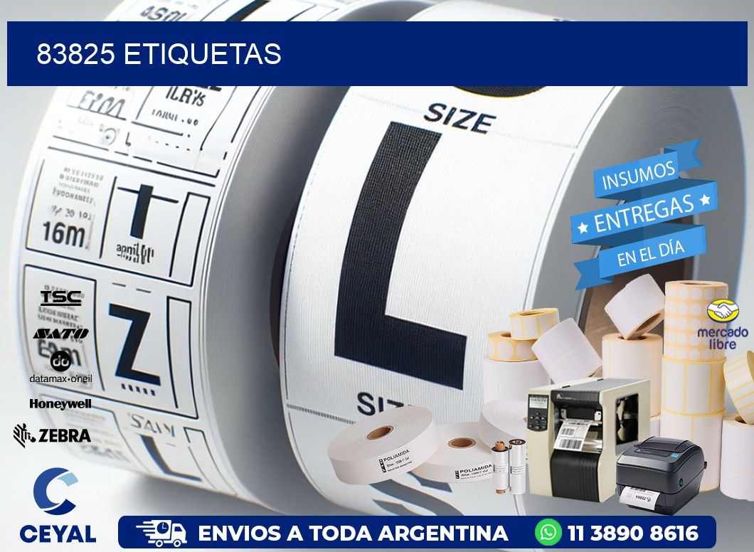 83825 ETIQUETAS
