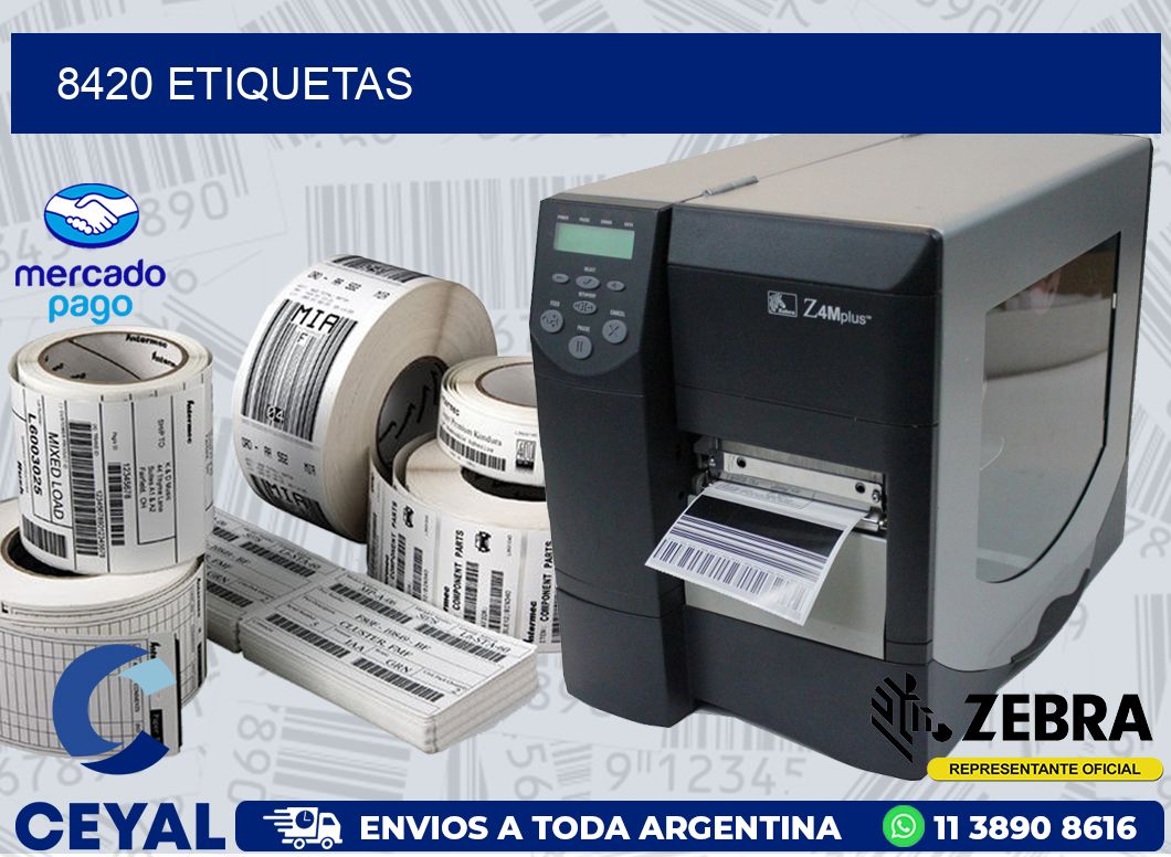 8420 ETIQUETAS