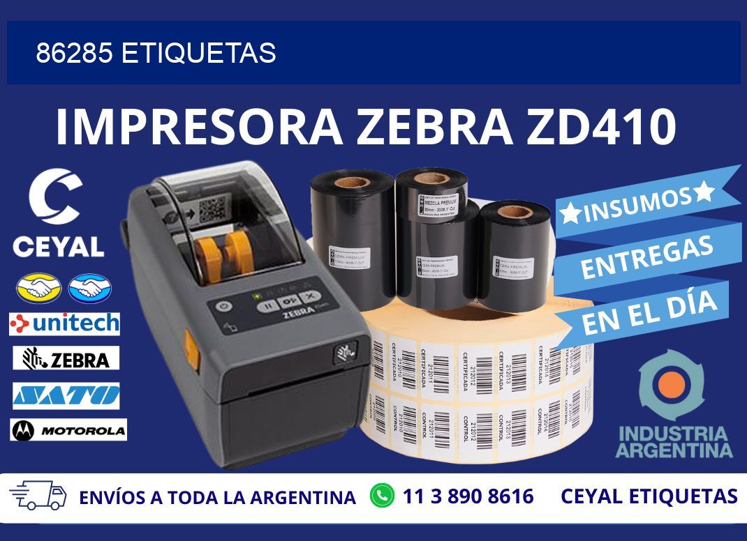 86285 ETIQUETAS