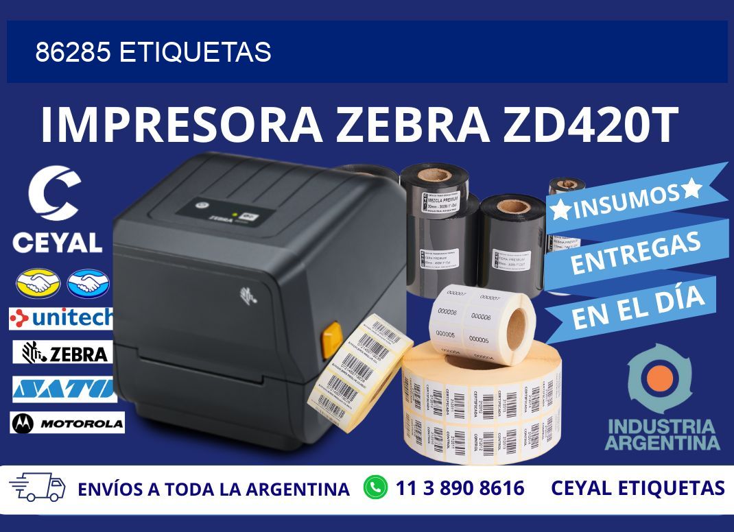 86285 ETIQUETAS