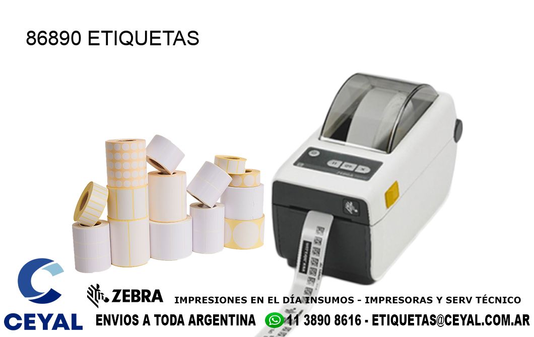 86890 ETIQUETAS