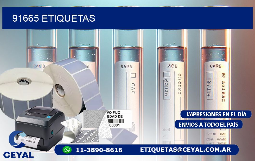 91665 ETIQUETAS