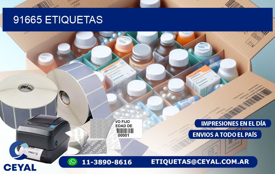91665 ETIQUETAS