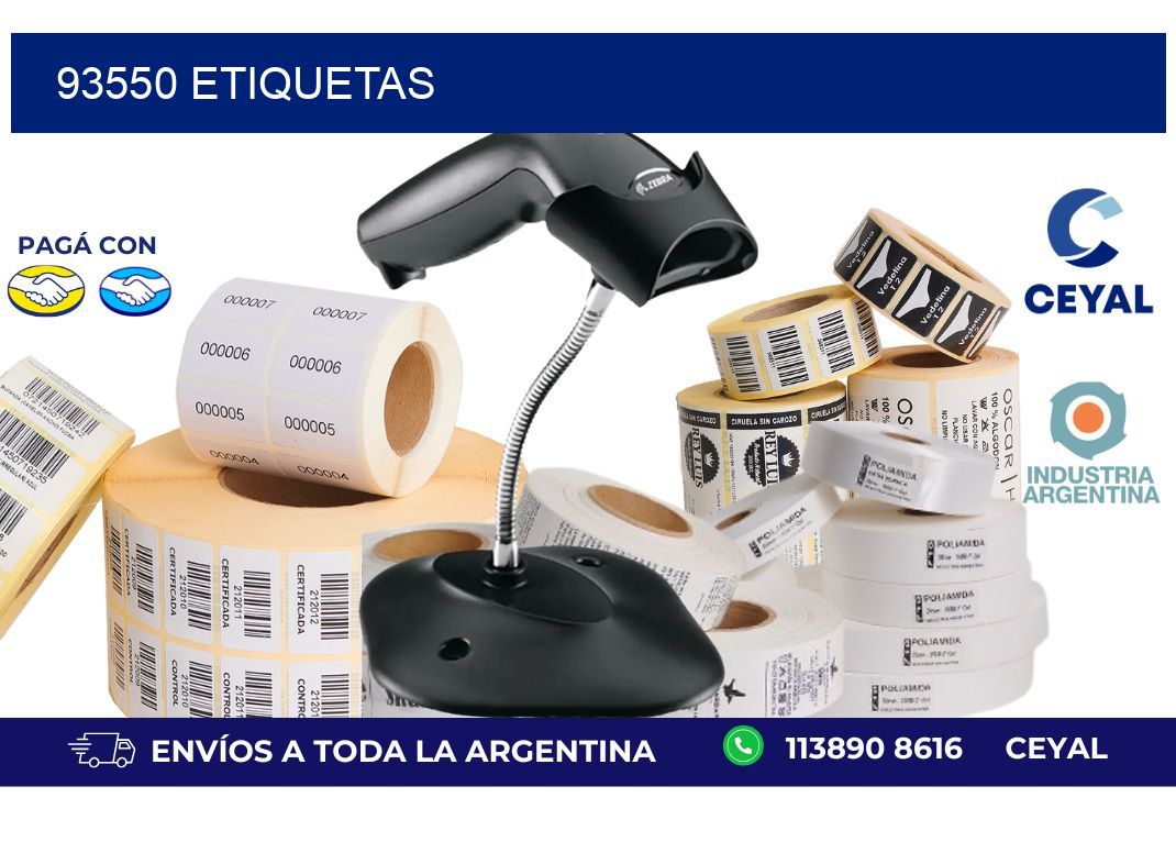 93550 ETIQUETAS