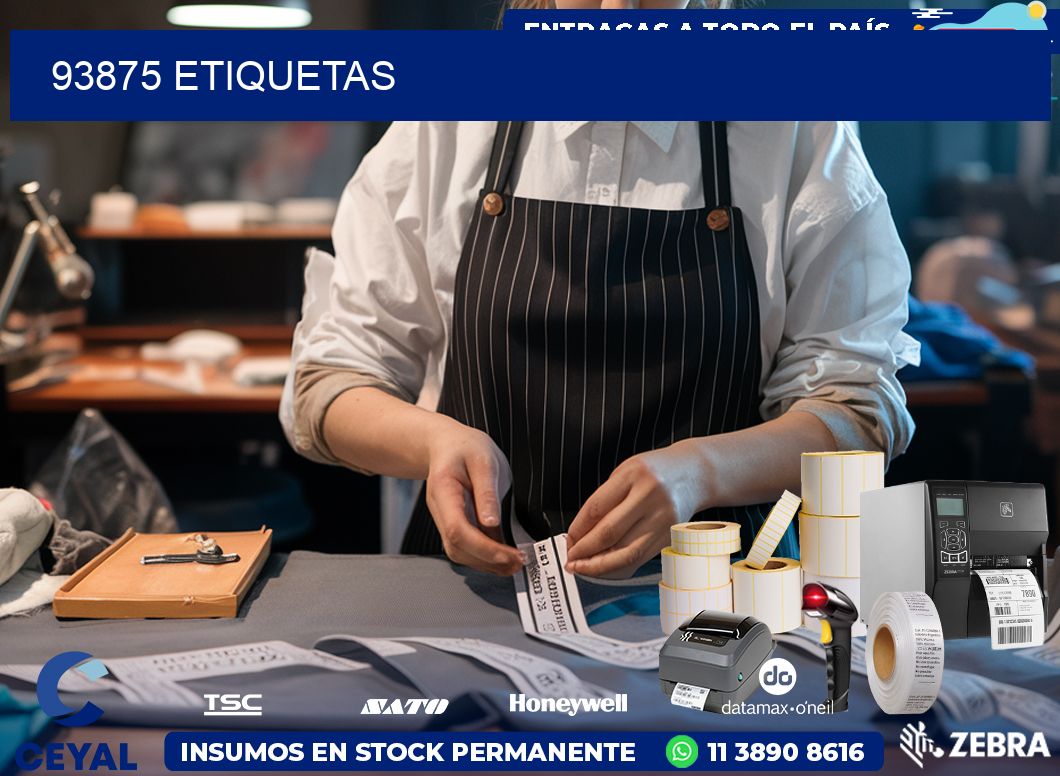 93875 ETIQUETAS