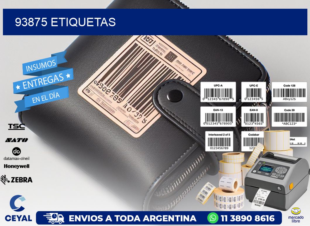 93875 ETIQUETAS
