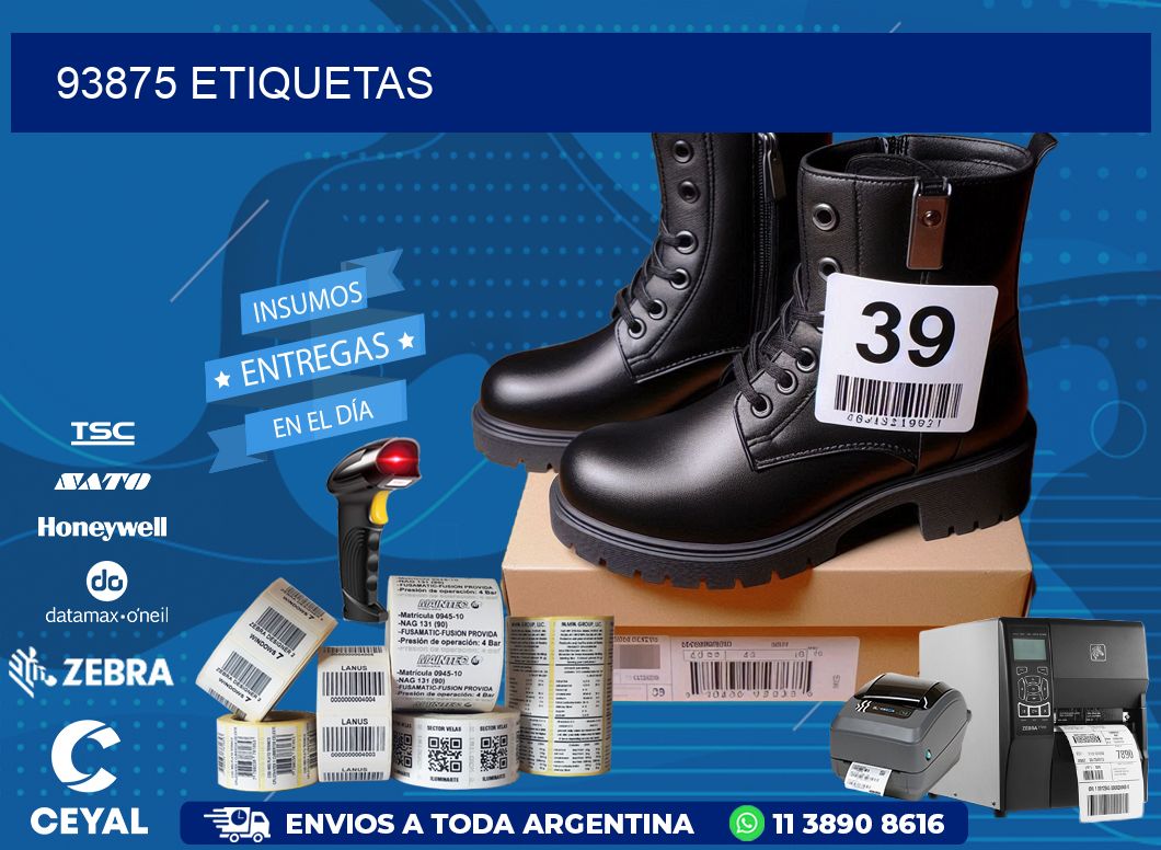 93875 ETIQUETAS