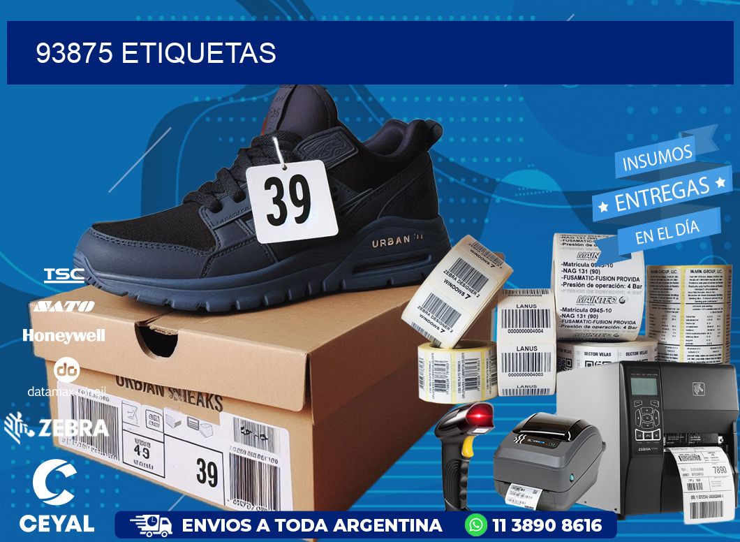 93875 ETIQUETAS