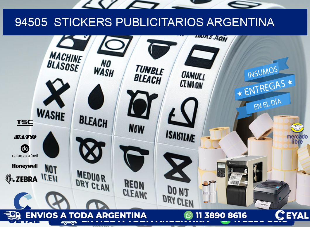 94505  Stickers Publicitarios Argentina