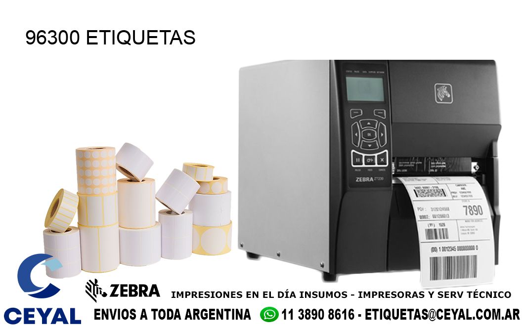96300 ETIQUETAS