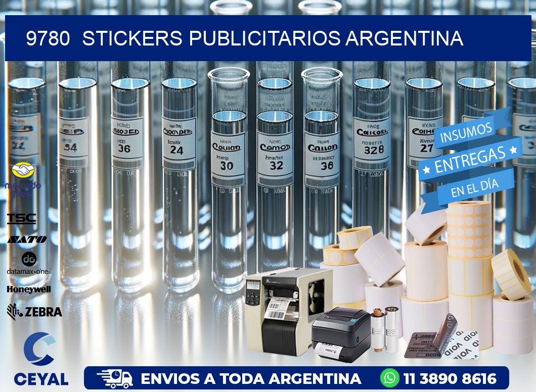 9780  Stickers Publicitarios Argentina
