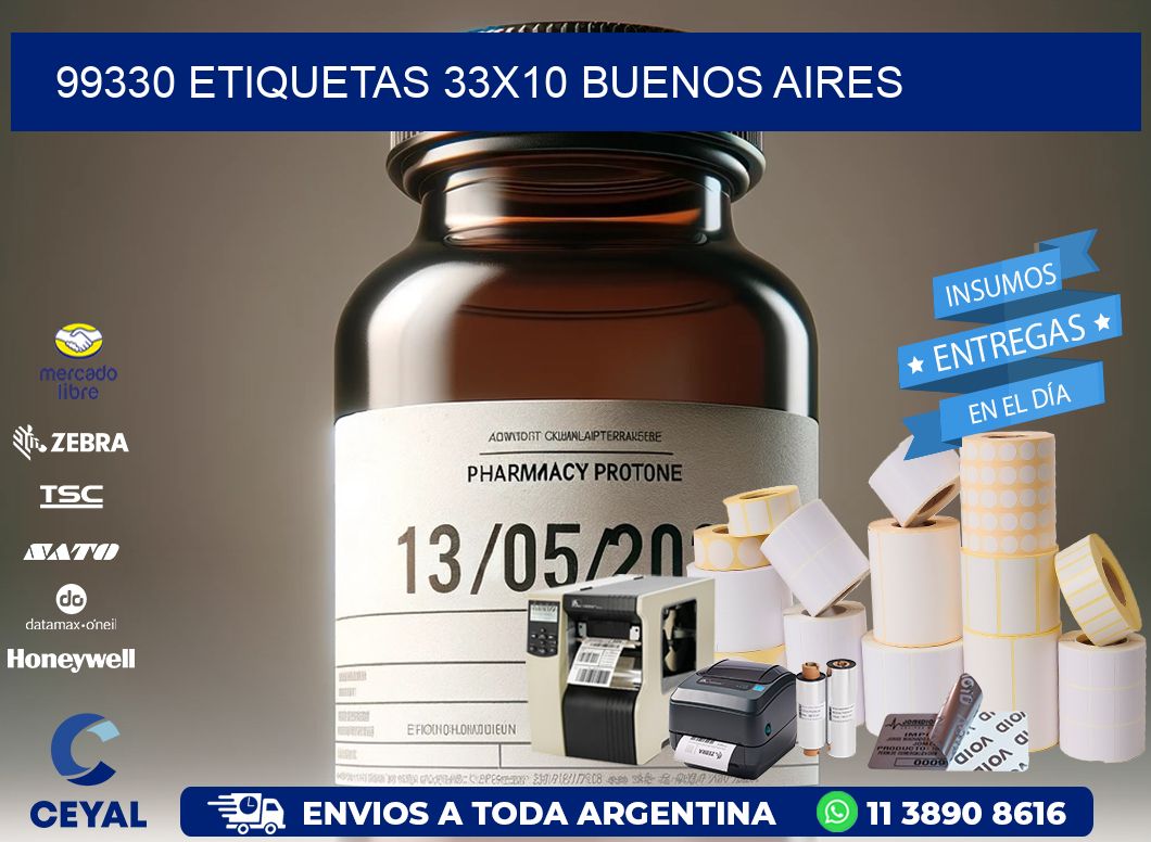 99330 ETIQUETAS 33×10 buenos aires