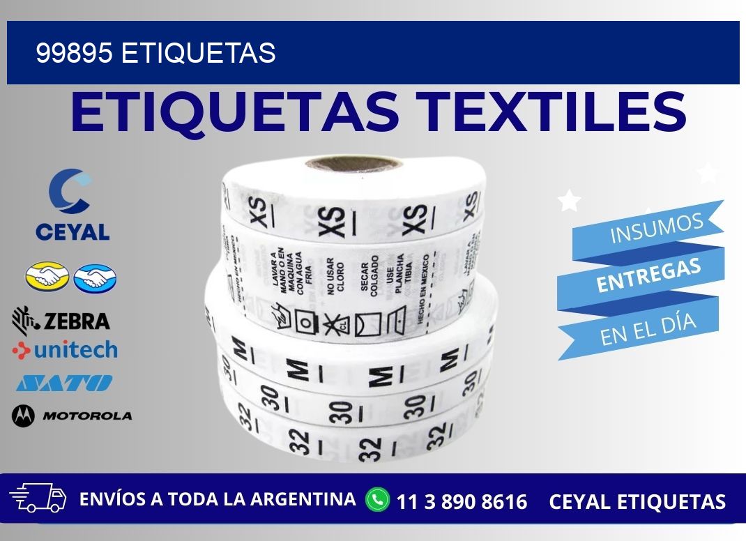 99895 ETIQUETAS