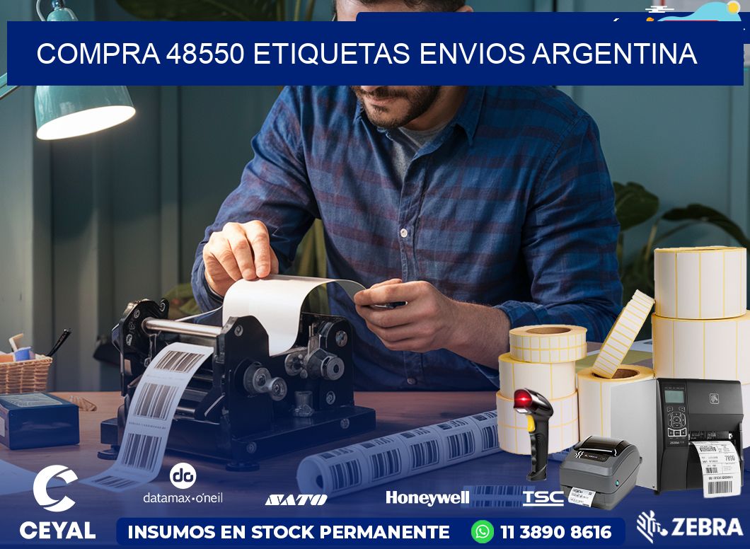 COMPRA 48550 ETIQUETAS ENVIOS ARGENTINA