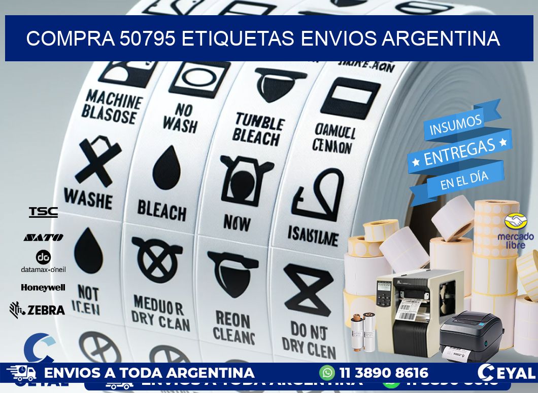 COMPRA 50795 ETIQUETAS ENVIOS ARGENTINA