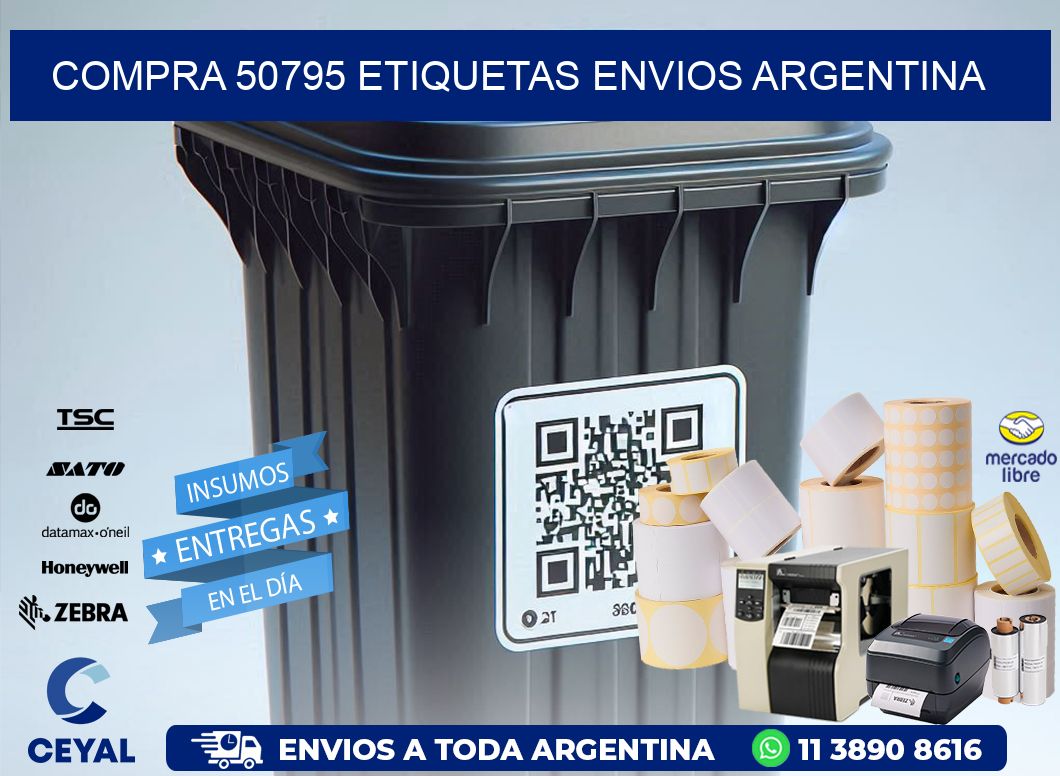 COMPRA 50795 ETIQUETAS ENVIOS ARGENTINA