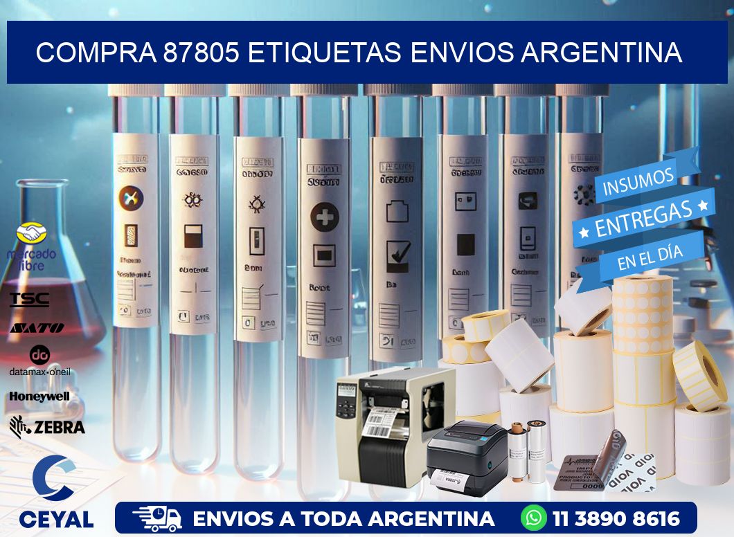 COMPRA 87805 ETIQUETAS ENVIOS ARGENTINA