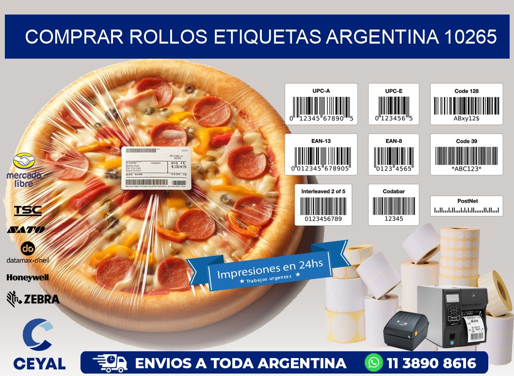 COMPRAR ROLLOS ETIQUETAS ARGENTINA 10265