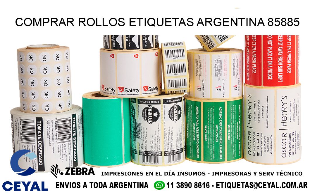 COMPRAR ROLLOS ETIQUETAS ARGENTINA 85885
