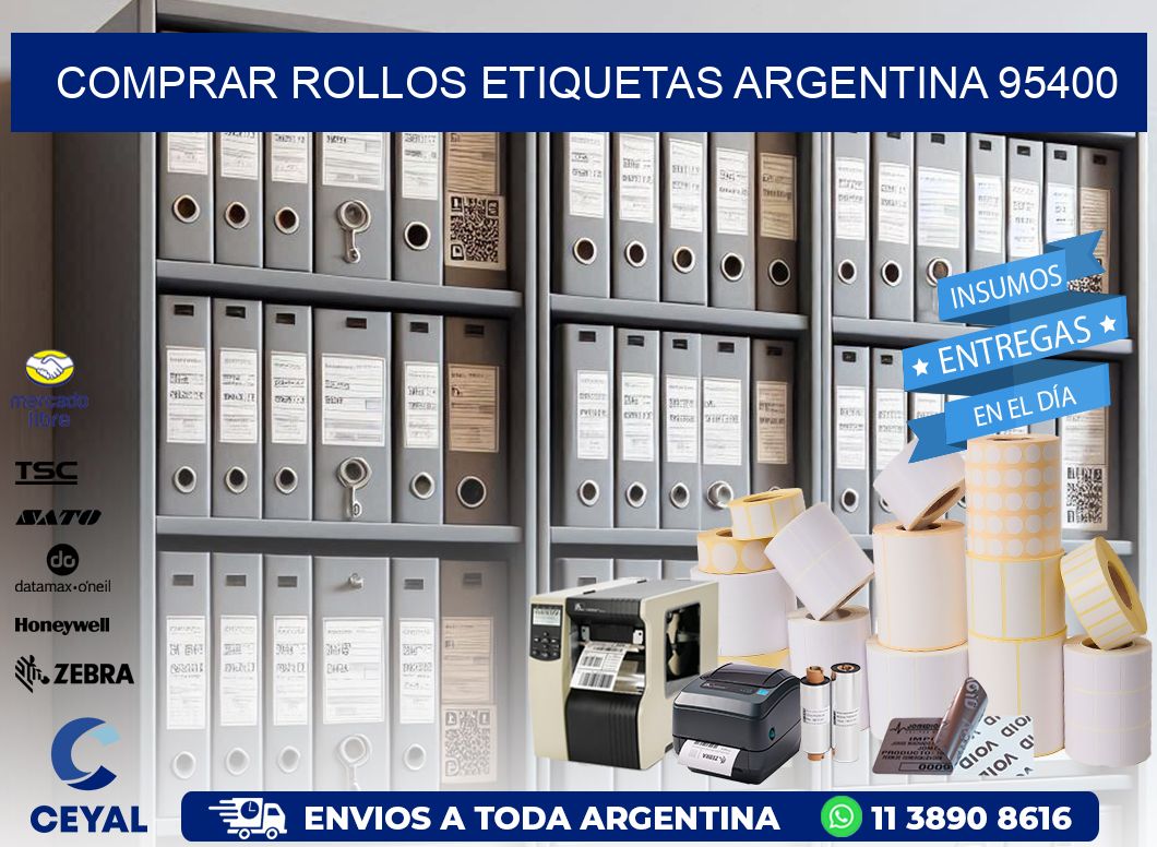 COMPRAR ROLLOS ETIQUETAS ARGENTINA 95400