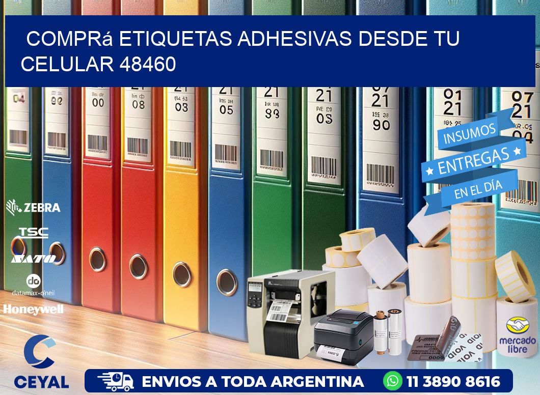 Comprá Etiquetas Adhesivas Desde tu Celular 48460