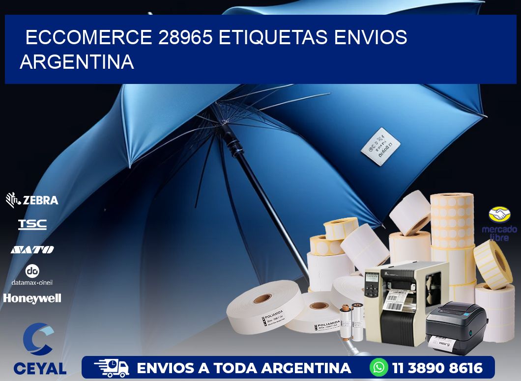 ECCOMERCE 28965 ETIQUETAS ENVIOS ARGENTINA