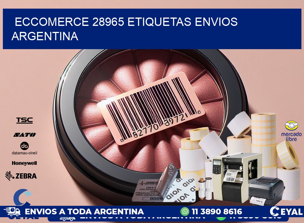 ECCOMERCE 28965 ETIQUETAS ENVIOS ARGENTINA