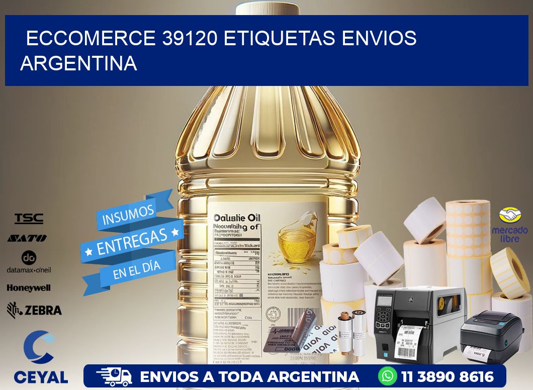 ECCOMERCE 39120 ETIQUETAS ENVIOS ARGENTINA