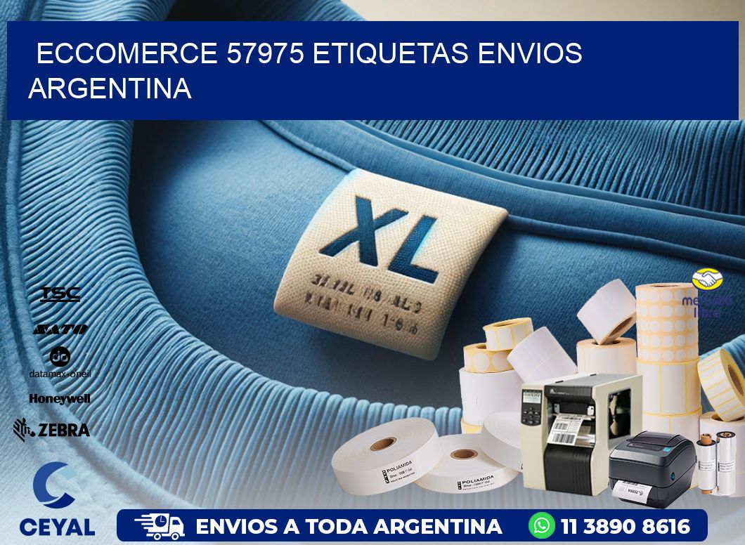 ECCOMERCE 57975 ETIQUETAS ENVIOS ARGENTINA