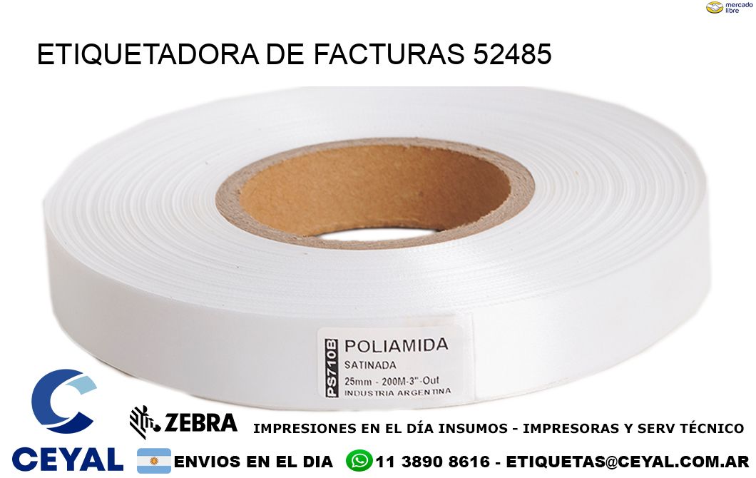 ETIQUETADORA DE FACTURAS 52485