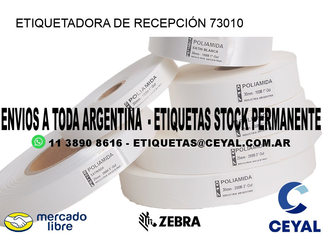 ETIQUETADORA DE RECEPCIÓN 73010