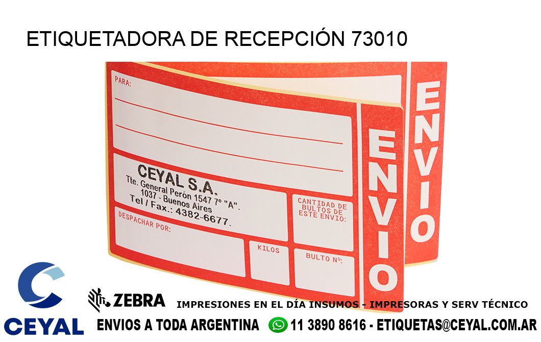ETIQUETADORA DE RECEPCIÓN 73010
