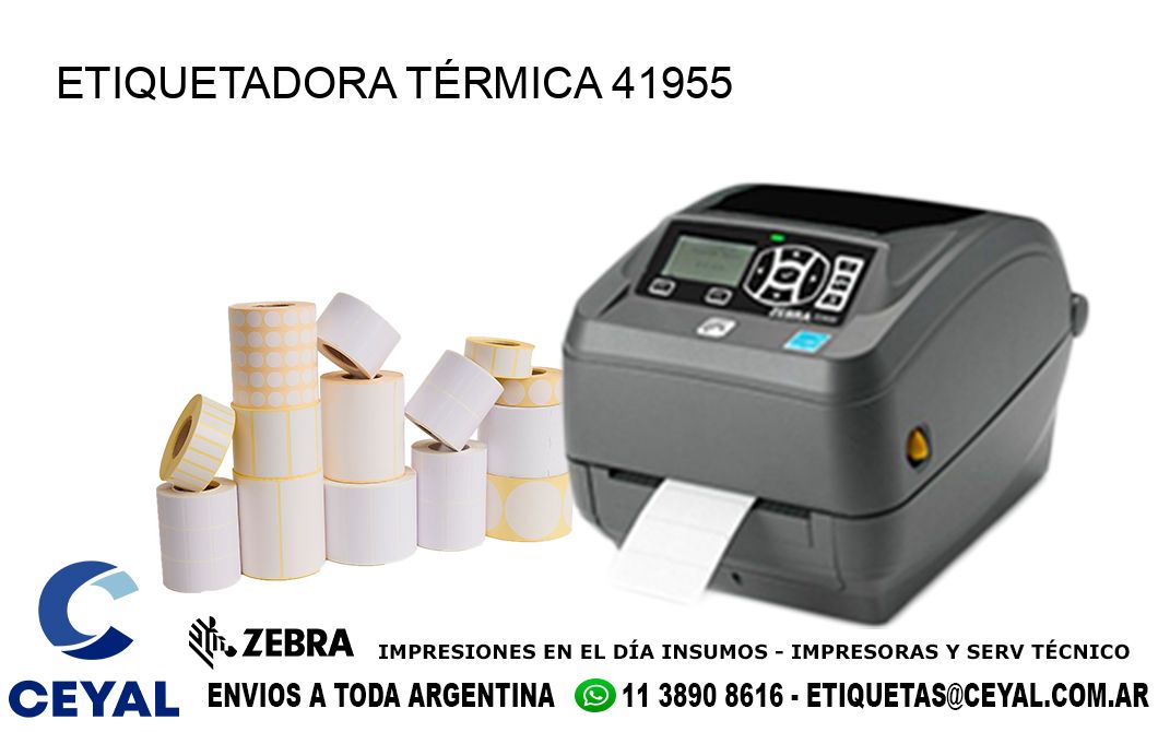 ETIQUETADORA TÉRMICA 41955