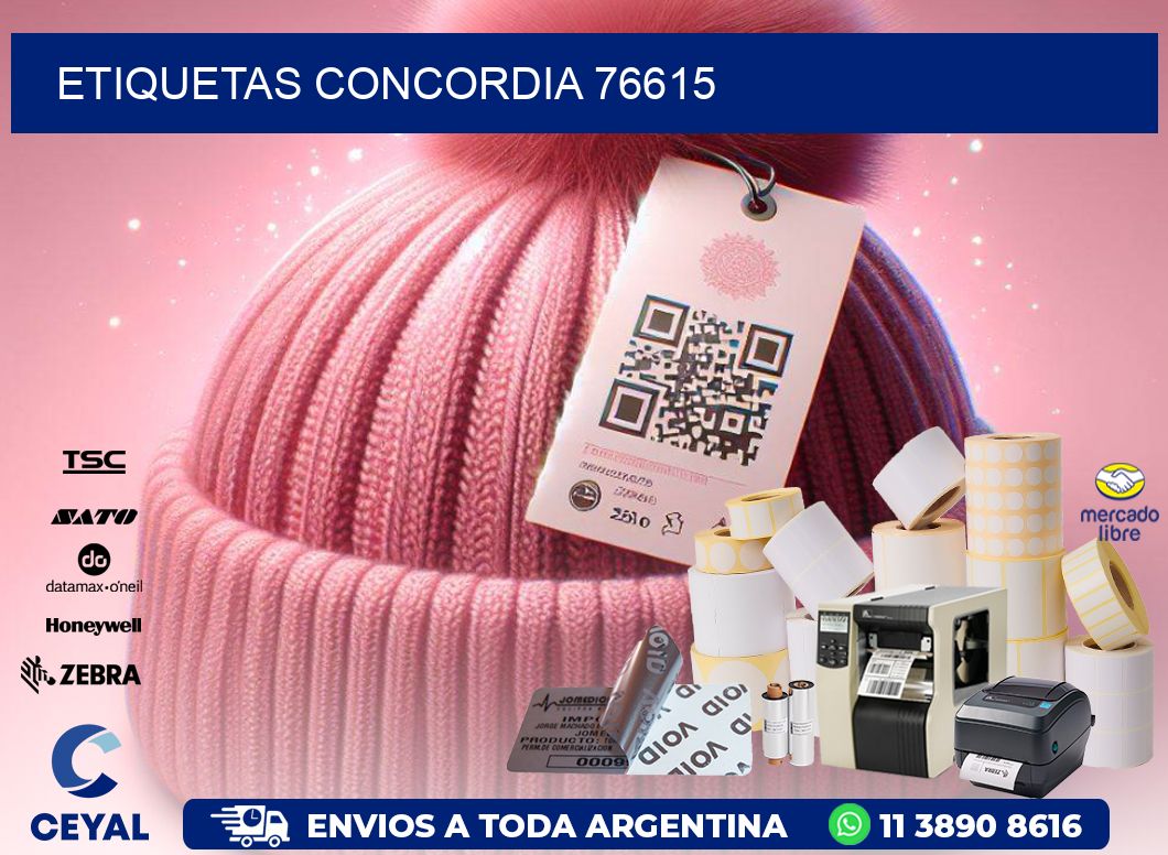 ETIQUETAS CONCORDIA 76615