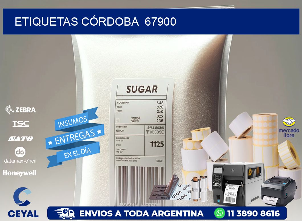 ETIQUETAS CÓRDOBA  67900