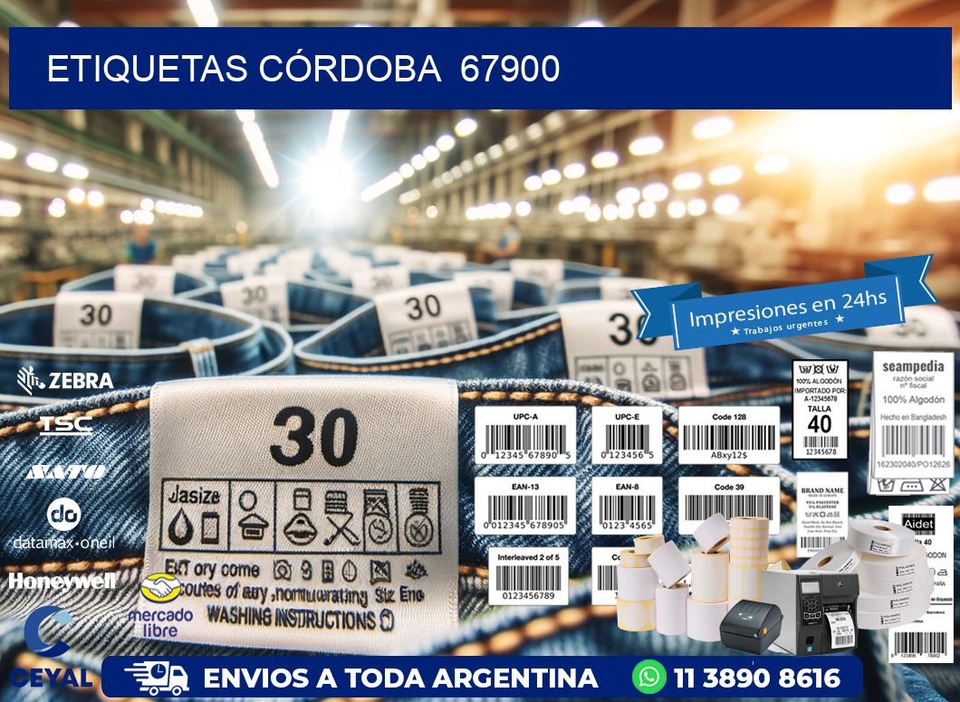 ETIQUETAS CÓRDOBA  67900
