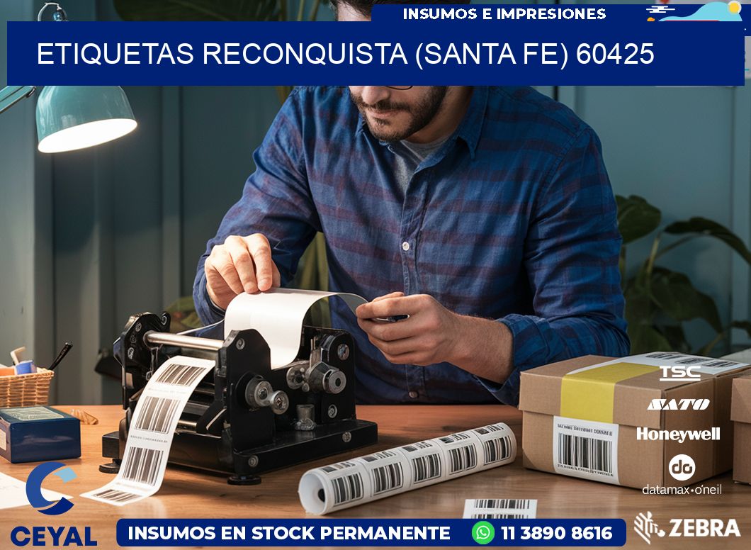 ETIQUETAS RECONQUISTA (SANTA FE) 60425