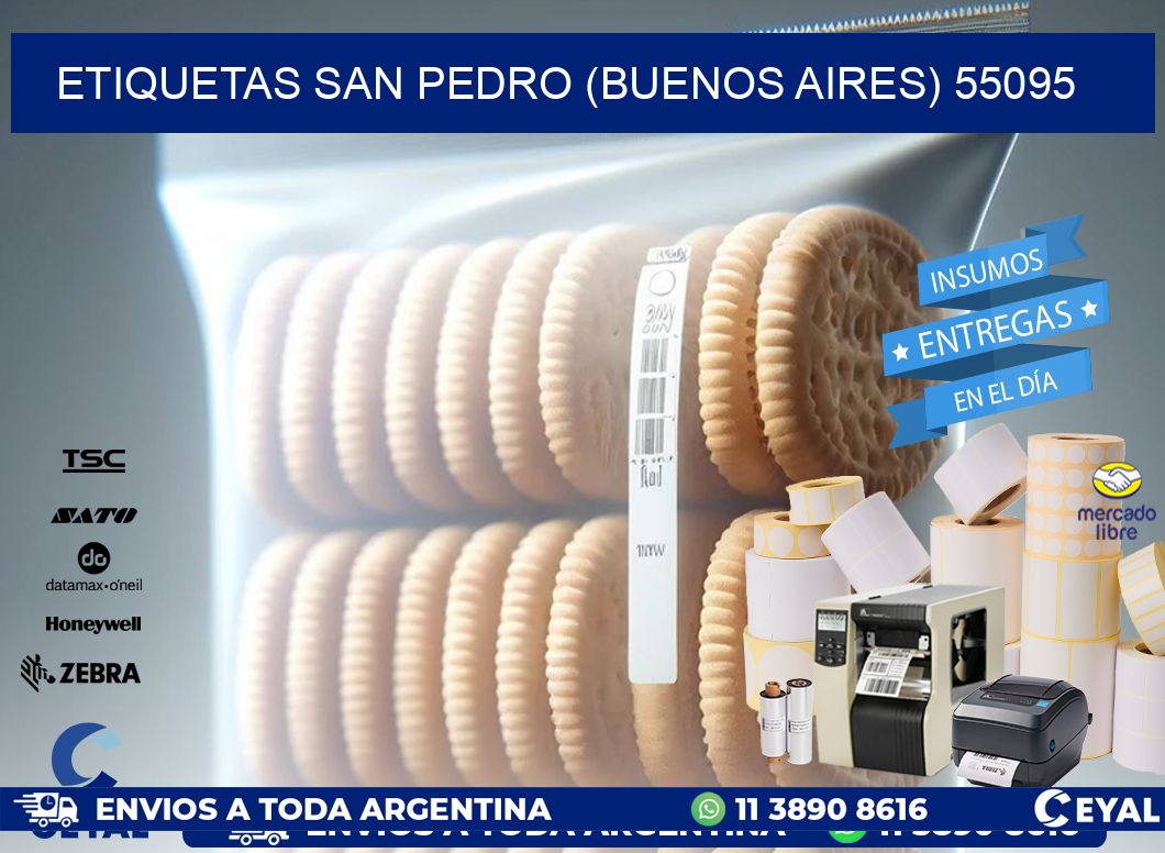 ETIQUETAS SAN PEDRO (BUENOS AIRES) 55095
