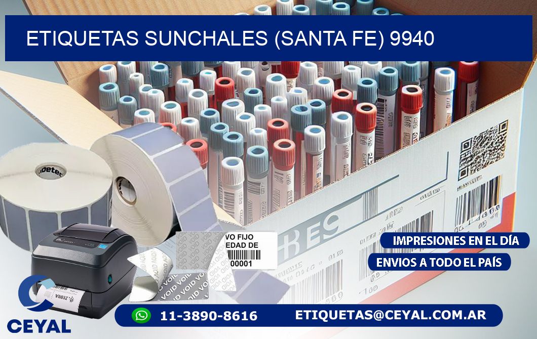 ETIQUETAS SUNCHALES (SANTA FE) 9940