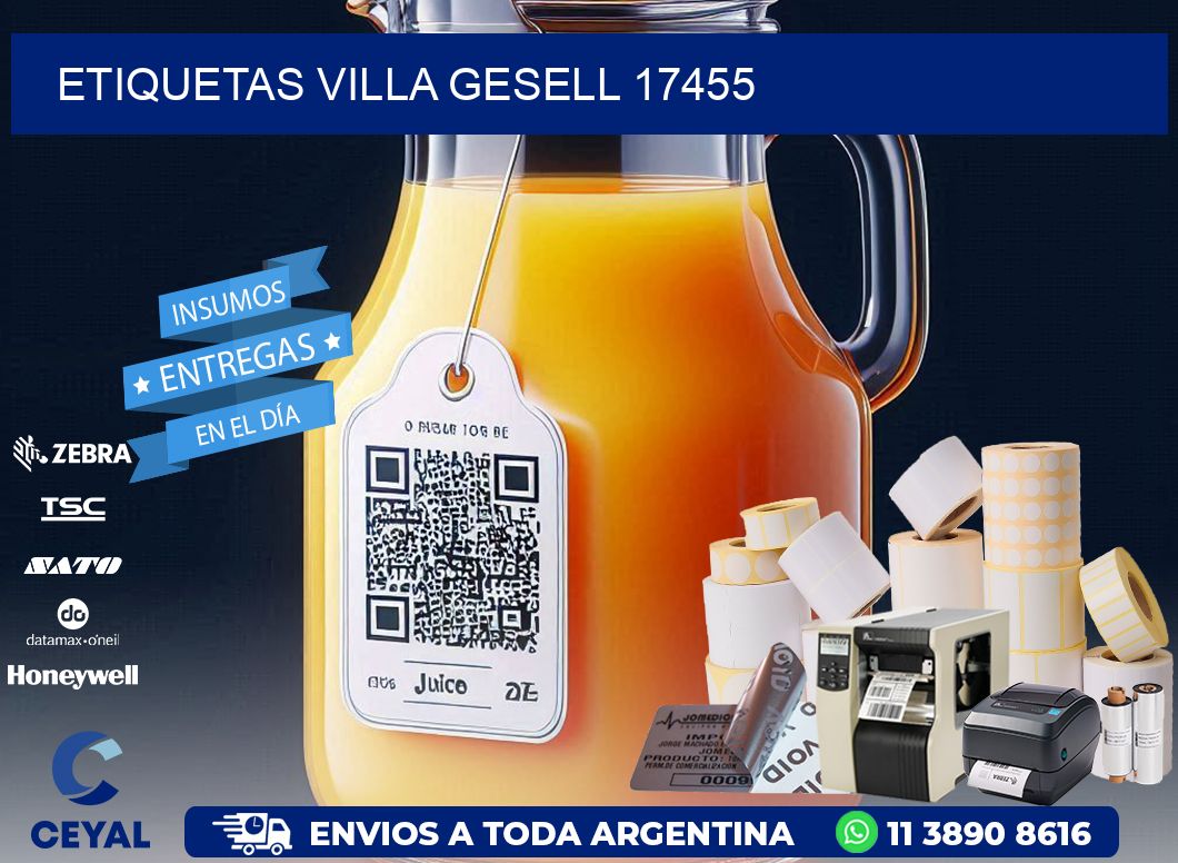 ETIQUETAS VILLA GESELL 17455