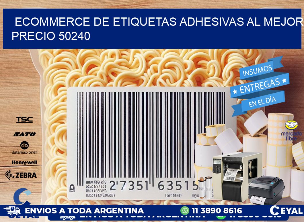 Ecommerce de Etiquetas Adhesivas al Mejor Precio 50240