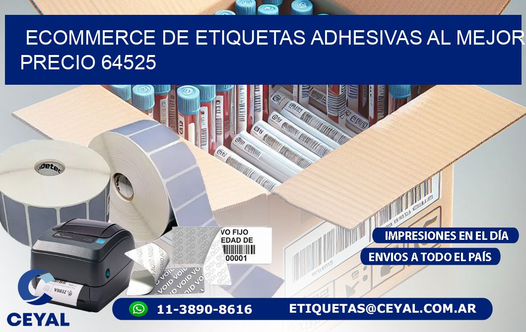 Ecommerce de Etiquetas Adhesivas al Mejor Precio 64525