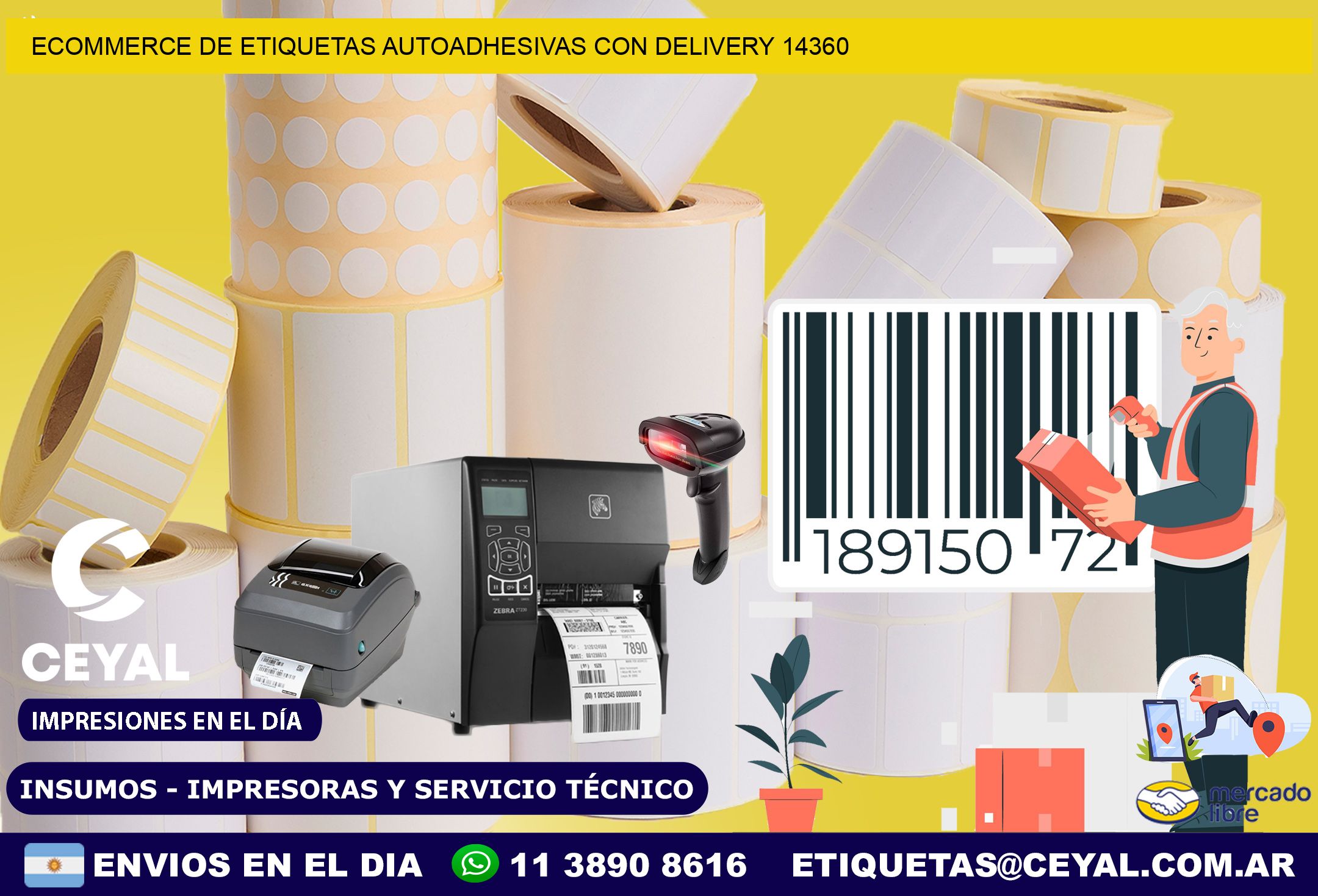 Ecommerce de Etiquetas Autoadhesivas con Delivery 14360