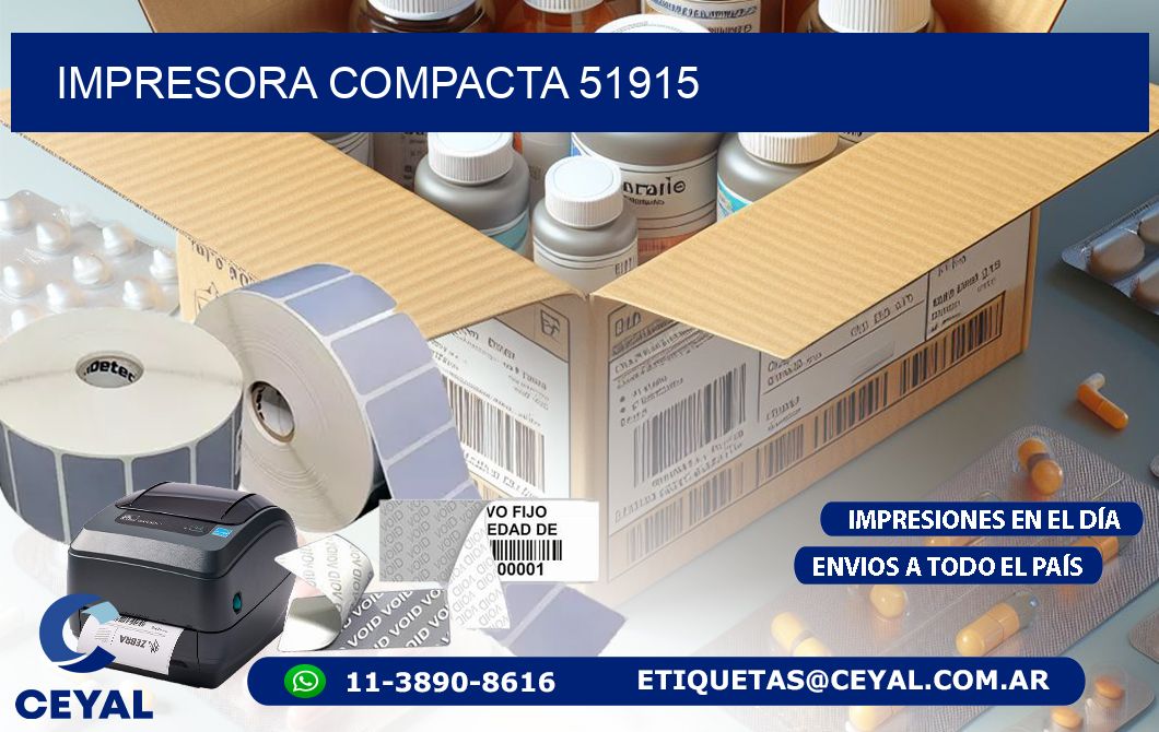 IMPRESORA COMPACTA 51915